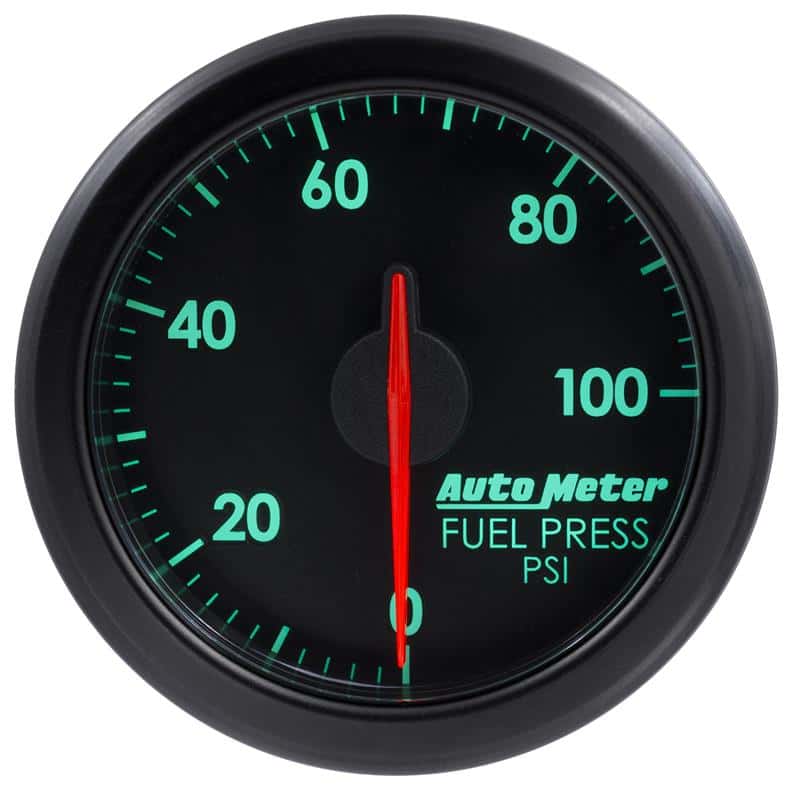 AutoMeter — Autometer Airdrive 2-1/6in Fuel Pressure Gauge 0-100 PSI - Black
GA 2" FUELP ARDRV BK - view 5