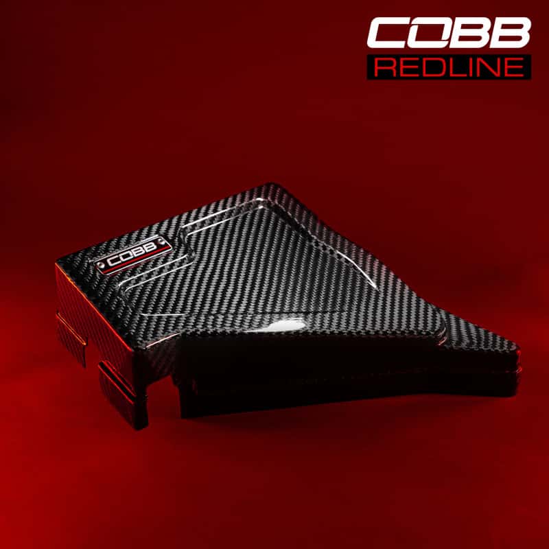 COBB — Cobb 08-21 Subaru WRX/STI (2018 Type RA / 2019 S20) Redline Fuse Cover - Gloss Finish - view 1