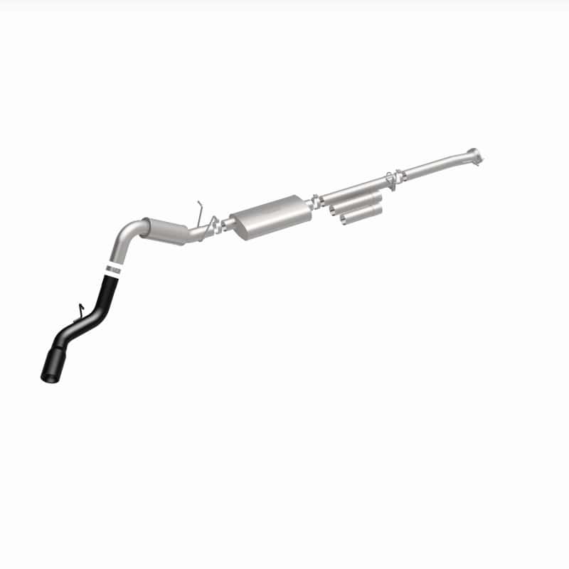 Magnaflow — MagnaFlow 11-19 GM 2500/3500 6.0L 4in Single Passenger Side Rear Exit Cat-Back Exhaust w/Black Tips
Cat-Back - view 9