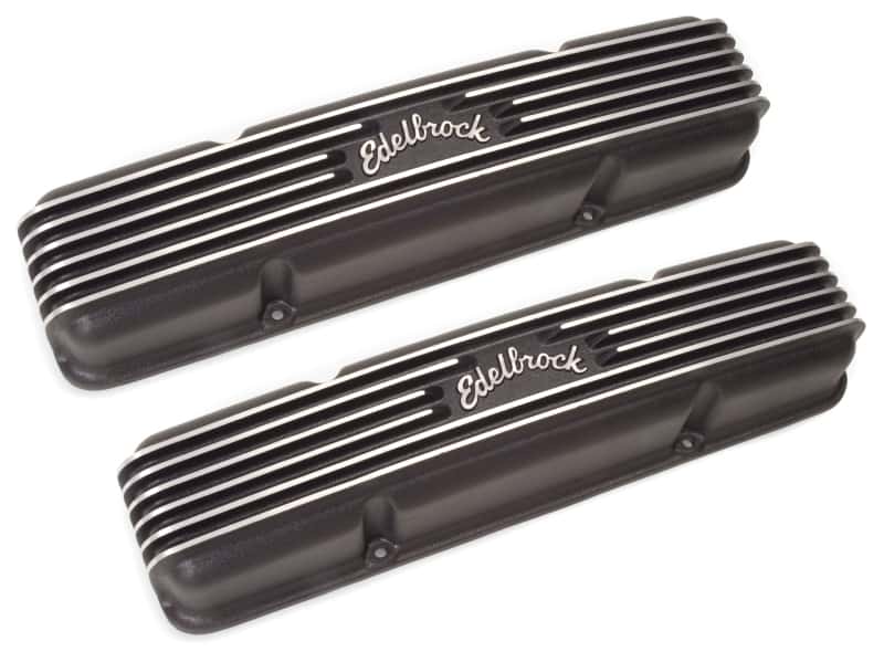 Edelbrock — Edelbrock Valve Cover Classic Series Chevrolet 1959-1986 262-400 CI V8 Black
ELITE - view 4