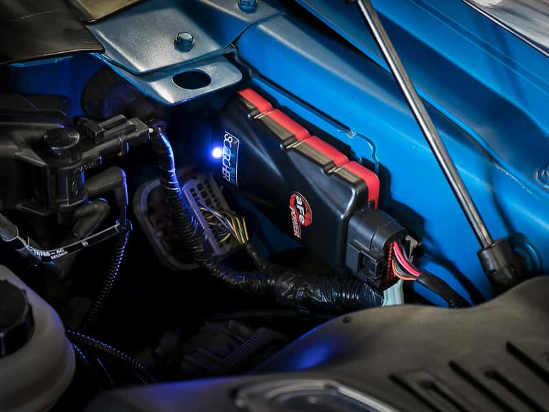 aFe — aFe Scorcher Blue Bluetooth Power Module 17-18 Honda Civic Type R L4-2.0L (t)
Power Module - view 8