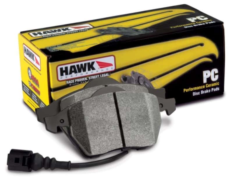 Hawk Performance — Hawk 2018 Subaru WRX STI Performance Ceramic Street Brake Pads
Disc Brake Pad - view 3
