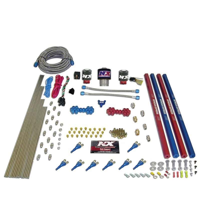 Nitrous Express — Nitrous Express Pro-Shk/Gas Nitrous Kit (200-600HP) w/Rails w/o Bottle
Injection System Kit
N2OSys - view 2