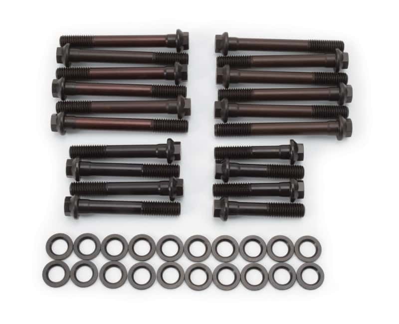Edelbrock — Edelbrock Head Bolt Kit for Edel Perf D-Port Pontiac Cyl Head
CYL HEAD COMPONENTS - view 2