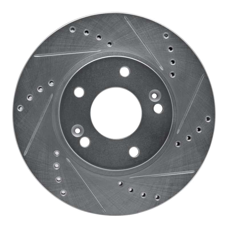 R1 Concepts — R1 11-25 Hyundai Venue Front Right Drilled & Slotted Silver Brake Rotor
R1 Brake Rotor Drill - view 1