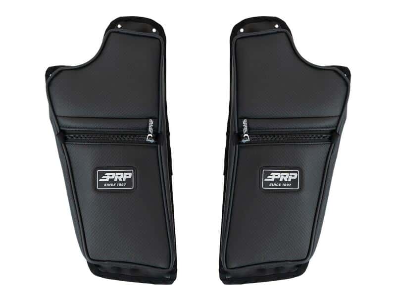 PRP Seats — PRP Seats 2016+ Polaris General Front Lower Door Bags w/Knee Pad - Pair - view 1
