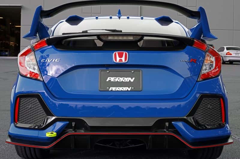 Perrin Performance — PERRIN 17-21 Honda Civic Si/Type R/Touring/Hatchback Tow Hook Kit Rear - Neon Yellow
paPHP-BDY-251NY - view 5