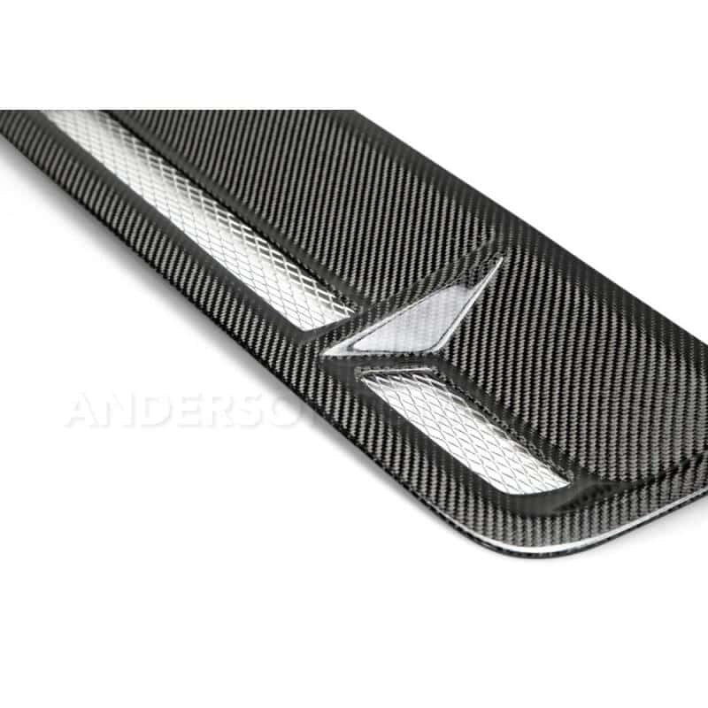 Anderson Composites — Anderson Composites 10-14 Ford Mustang/Shelby GT500 Hood Vents - view 4
