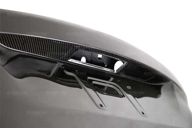 Seibon — Seibon 15-16 Ford Focus Hatchback Carbon Fiber Trunk Lid - view 7