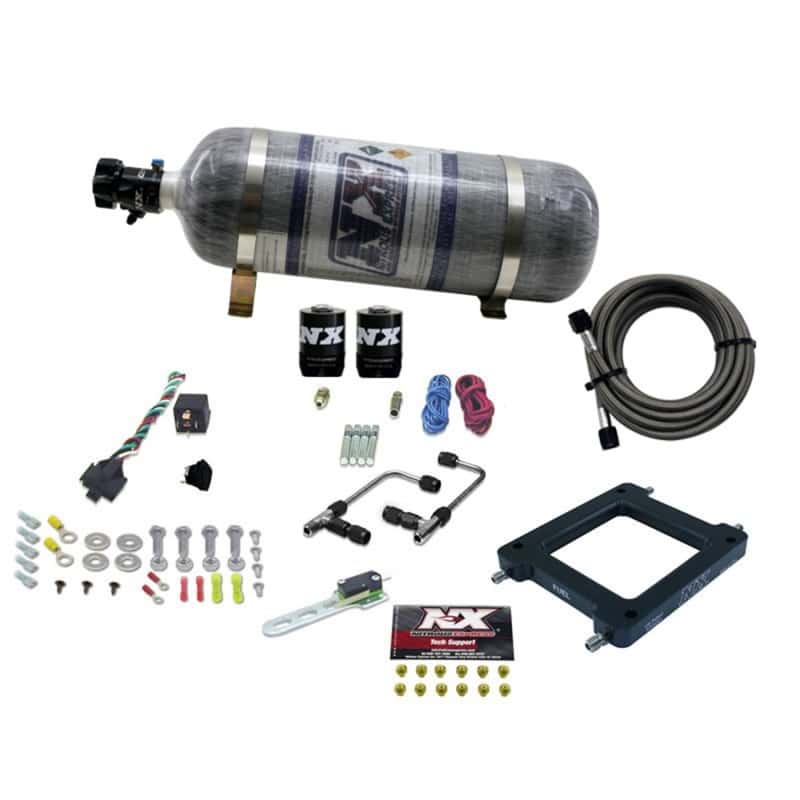 Nitrous Express — Nitrous Express Dominator Gemini Stage 6 Alcohol Nitrous Kit w/Composite Bottle
Injection System Kit
N2OSys - view 1