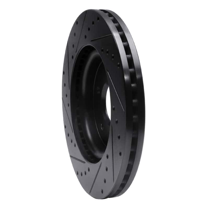 R1 Concepts — R1 09-10 Ford Taurus (Excl SHO) Front Right Drilled & Slotted Black Brake Rotor
R1 Brake Rotor Drill - view 4