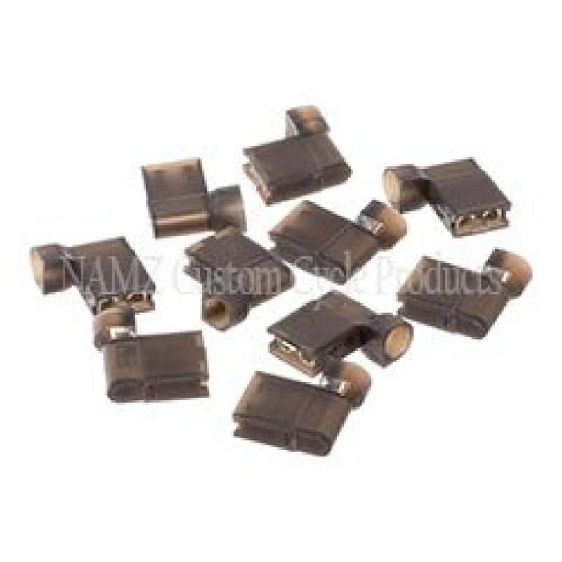 NAMZ — NAMZ .25in Female Black Flag Terminal - 10 Pack (HD 9898) - view 2
