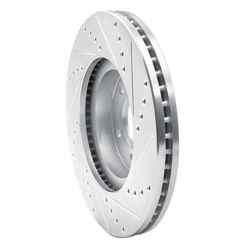 R1 Concepts — R1 97-01 Infiniti Q45 Front Left Drilled & Slotted Silver Brake Rotor
R1 Brake Rotor Drill - view 4