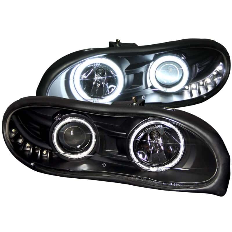 ANZO — ANZO 1998-2002 Chevrolet Camaro Projector Headlights w/ Halo Black
Head Light Set
HdLtSet - view 2