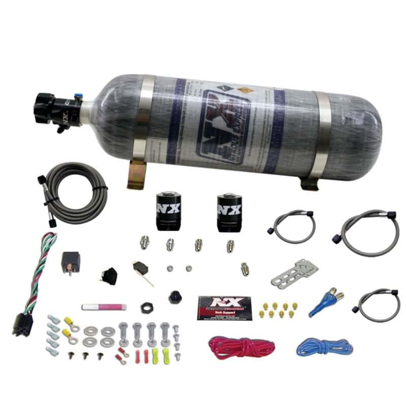 Nitrous Express — Nitrous Express All Ford EFI Single Nozzle Nitrous Kit w/Composite Bottle
Injection System Kit
N2OSys - view 1