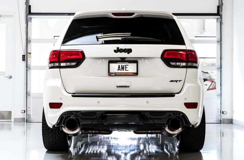 AWE Tuning — AWE Tuning 2020 Jeep Grand Cherokee SRT Track Edition Exhaust - Chrome Silver Tips
Track Exhaust - view 9