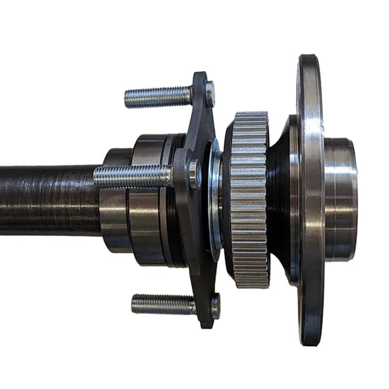 Yukon Gear & Axle — Yukon Gear Chromoly Rear Axle Kit Dana 44 Narrow Track w/E-Locker Right Hand 33.25in Long
Chromoly Axle Shaft - view 2