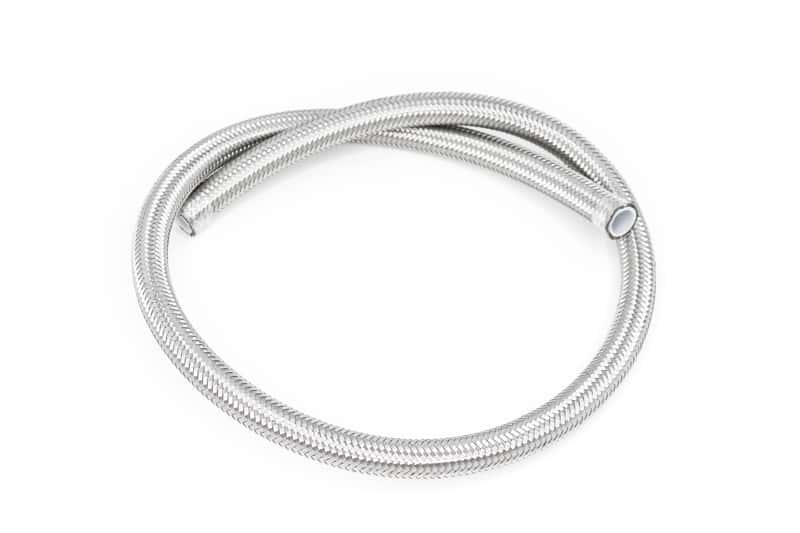 DeatschWerks — DeatschWerks 8AN SS Double Braided PTFE Hose 3 Feet - view 2