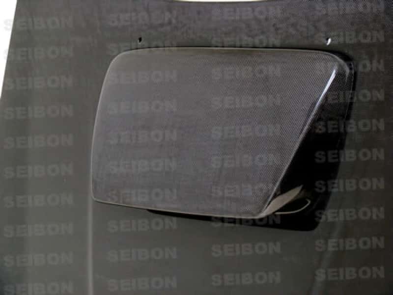Seibon — Seibon 06-07 Subaru WRX/STi OEM Carbon Fiber Hood - view 7