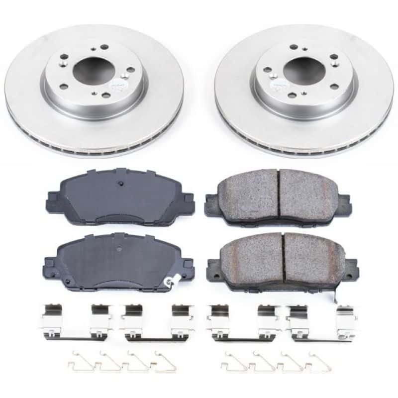 PowerStop — Power Stop 16-17 Honda Accord Front Z17 Evolution Geomet Coated Brake Kit - view 1