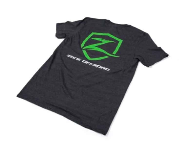 Zone Offroad — Zone Offroad Charcoal Gray Premium Cotton T-Shirt w/ Zone Offroad Logos - XL - view 1