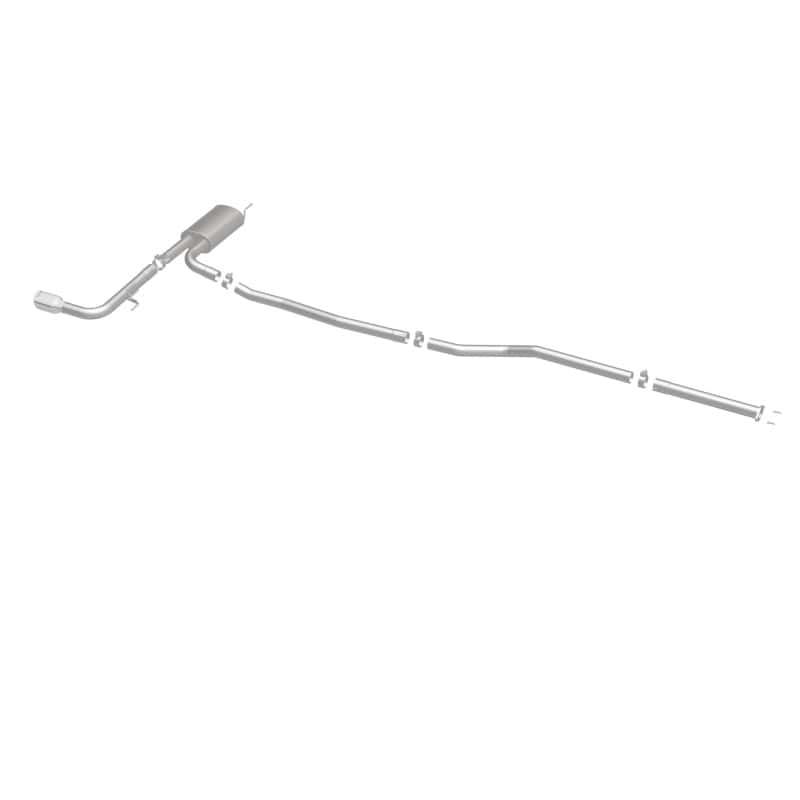 Magnaflow — MagnaFlow Cat Back, SS, 2.5in, Street, Single Straight Pass. Polished 4in Tip, 2015 Ford Fusion 2.5L
Cat-Back - view 10