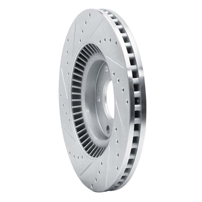 R1 Concepts — R1 15-20 Kia SORENTO Front Right Drilled & Slotted Silver Brake Rotor
R1 Brake Rotor Drill - view 4