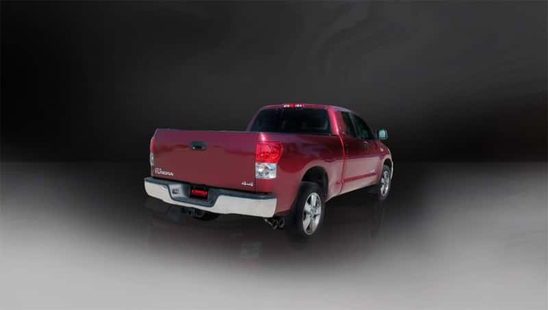 CORSA Performance — Corsa 2011-2021 Toyota Tundra Double Cab/Crew Max 5.7L V8 Black Sport Cat-Back Exhaust
Exhaust - view 3