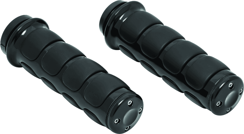 Kuryakyn — Kuryakyn ISO Grips Without Throttle Boss Throttle-By -Wire Black - view 1