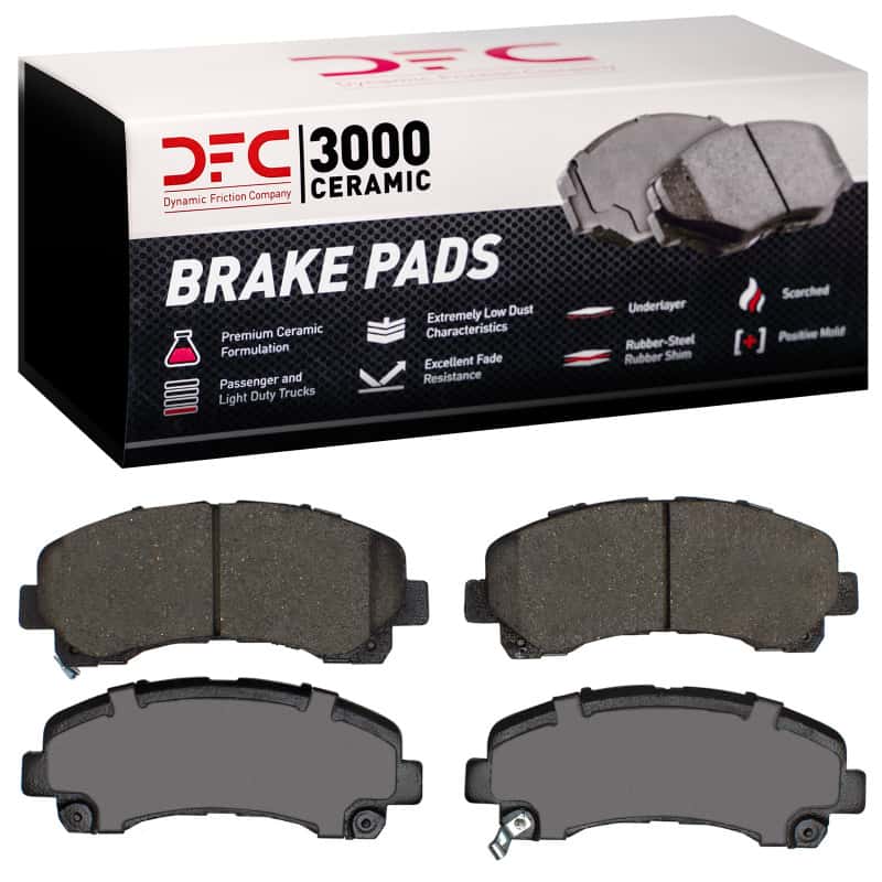 DFC — DFC 12-25 Chevrolet Colorado Front 3000 Ceramic Brake Pads
DFC Brake Pad Set - view 5