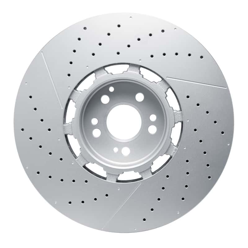 DFC — DFC 21-25 Mercedes-Benz Gle63 AMG S Front Drilled & Slotted Hi-Carbon Alloy GEOMET Coated Rotor
DFC Rotor D/S - view 5