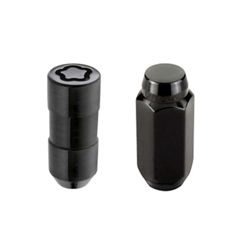 McGard — McGard 8 Lug Hex Install Kit w/Locks (Cone Seat Nut) M14X1.5 / 13/16 Hex / 1.945in. Length - Black - view 2