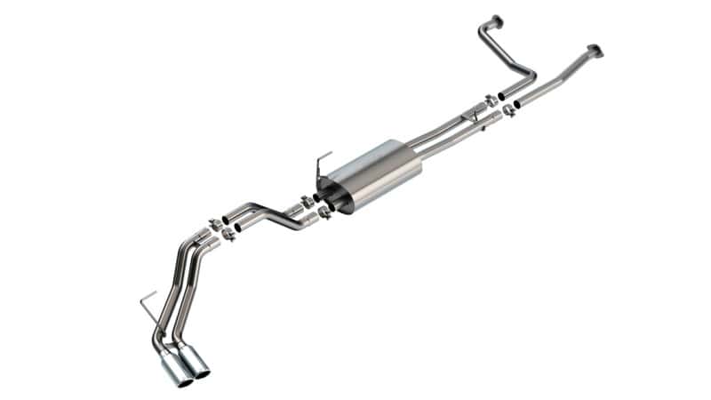Borla — Borla 16-24 Nissan Titan XD S-Type Cat Back Exhaust
Cat-Back System - view 1