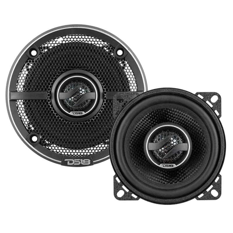 DS18 — DS18 4in 50 Watts RMS 4 ohm 2-Way Coaxial Speaker w/ Kevlar Cones - view 5