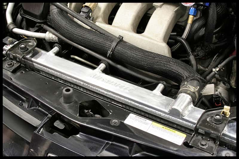 Mishimoto — Mishimoto 01-05 Dodge Neon SRT-4 Manual Aluminum Radiator - view 7