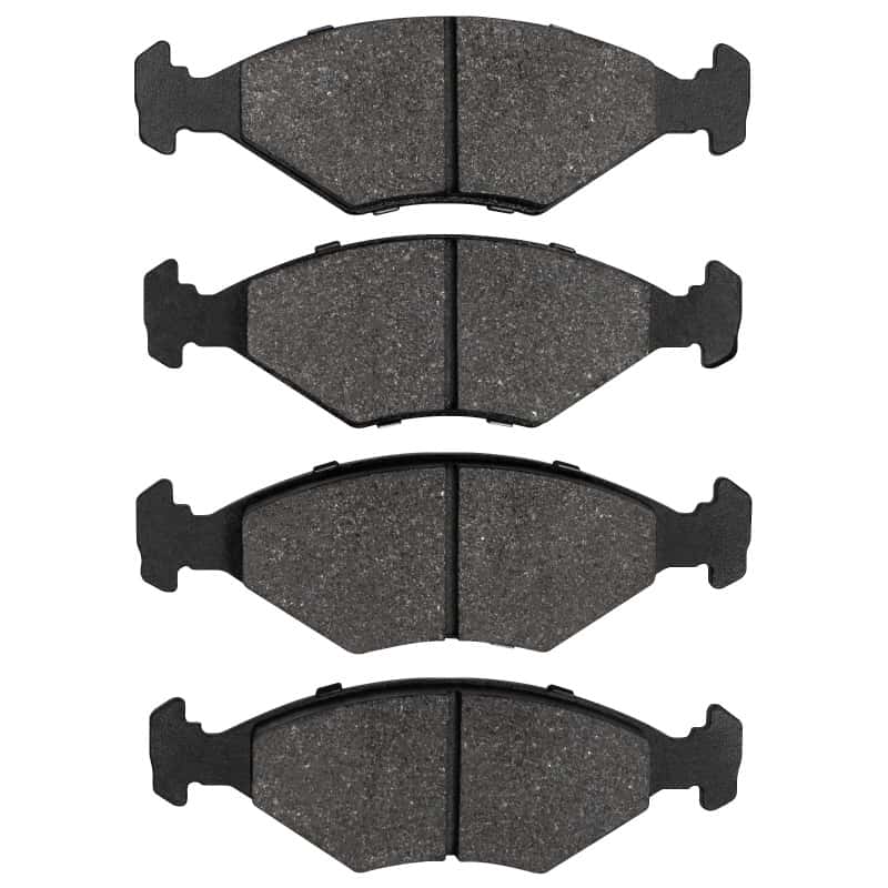 DFC — DFC 87-93 Volkswagen Fox Front 5000 Advanced Semi Metallic Brake Pads
DFC Brake Pad Set - view 1