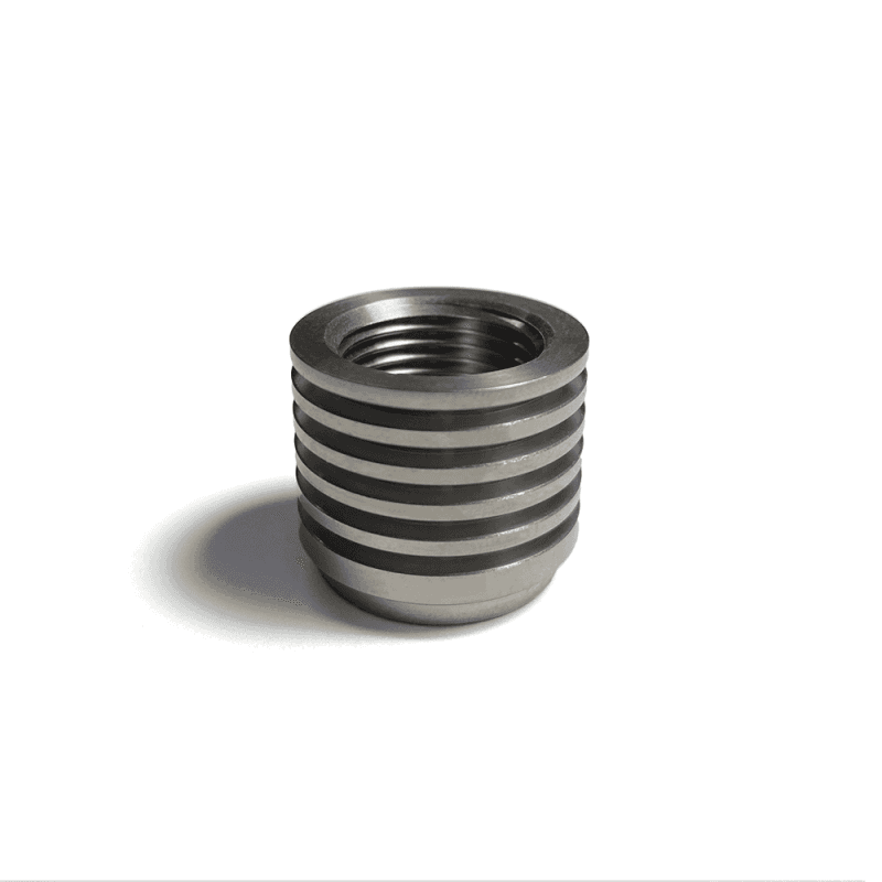 Ticon — Ticon Industries Titanium O2 Sensor Bung w/ Built In Heat Sink (M18x1.5) - view 1