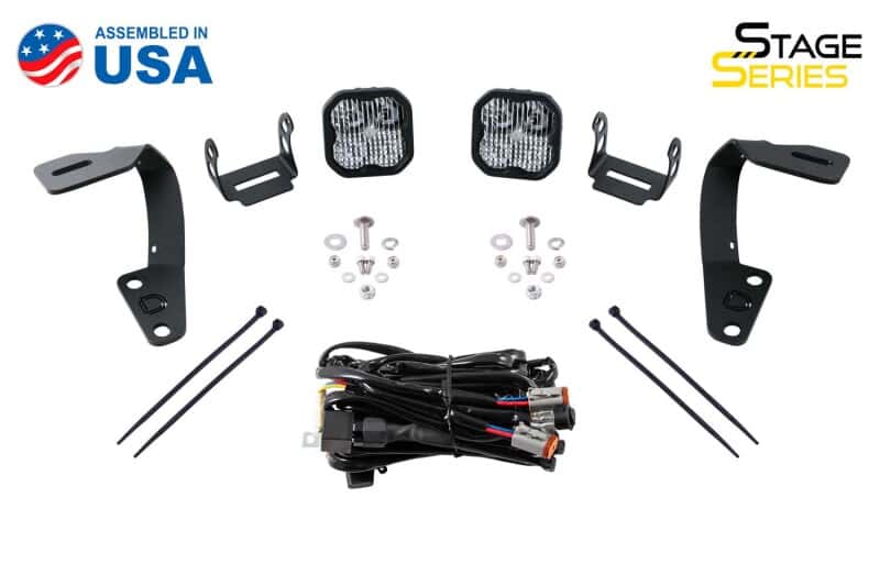 Diode Dynamics — Diode Dynamics 10-21 Toyota 4Runner SS3 LED Ditch Light Kit - Pro White Combo - view 7