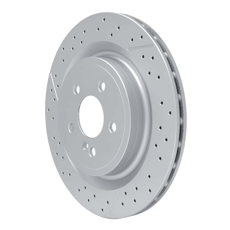 DFC — DFC 12-20 Mercedes-Benz SLC43 AMG Rear Drilled and Slotted Brake Rotor - view 2
