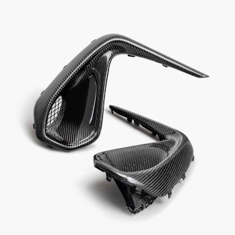 Seibon — Seibon 22-23 Subaru BRZ Carbon Fiber Front Bumper Duct - view 1