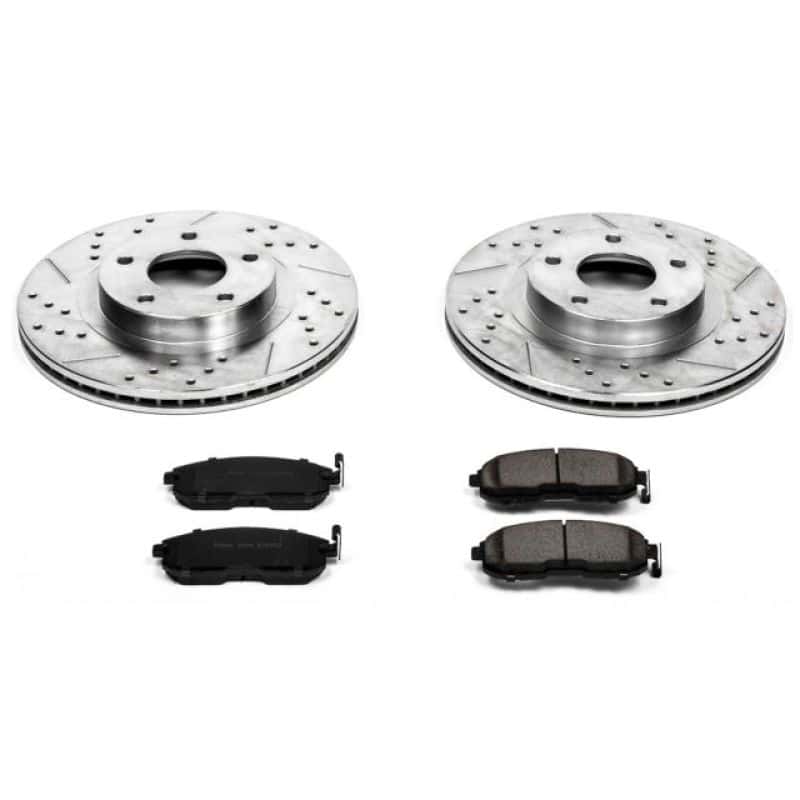 PowerStop — Power Stop 02-04 Infiniti I35 Front Z23 Evolution Sport Brake Kit - view 1