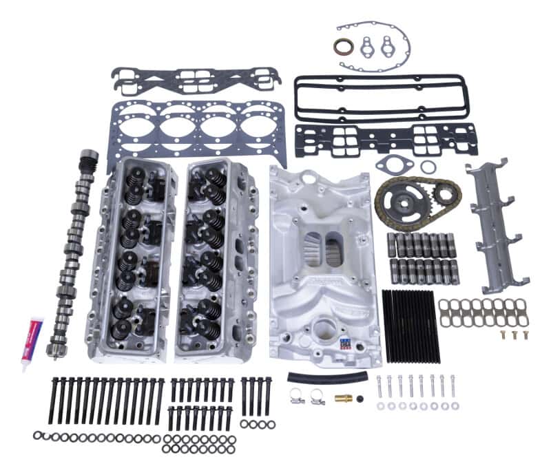 Edelbrock — Edelbrock Power Pkg Top End Kit SBC 363 Hp
POWER PKG - view 1