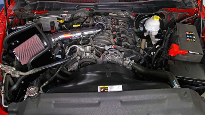K&N Engineering — K&N 2013 Dodge Ram 1500 V8-4.7L High Flow Performance Air Intake Kit
Performance Air Inta
Air Intake System - view 5
