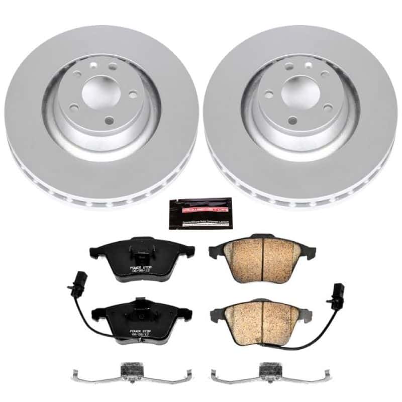 PowerStop — Power Stop 05-11 Audi A6 Quattro Front Z23 Evolution Sport Coated Brake Kit - view 1