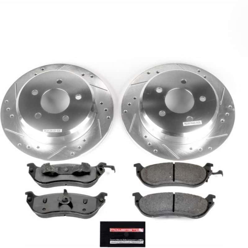 PowerStop — Power Stop 96-02 Ford Crown Victoria Rear Z36 Truck & Tow Brake Kit - view 1