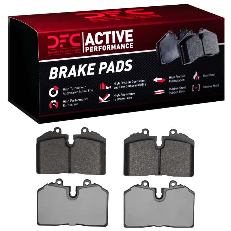 DFC — DFC 78-04 Ferrari 575 M Maranello Front/Rear Active Performance Pads - Low Metallic
DFC Brake Pad Set - view 4
