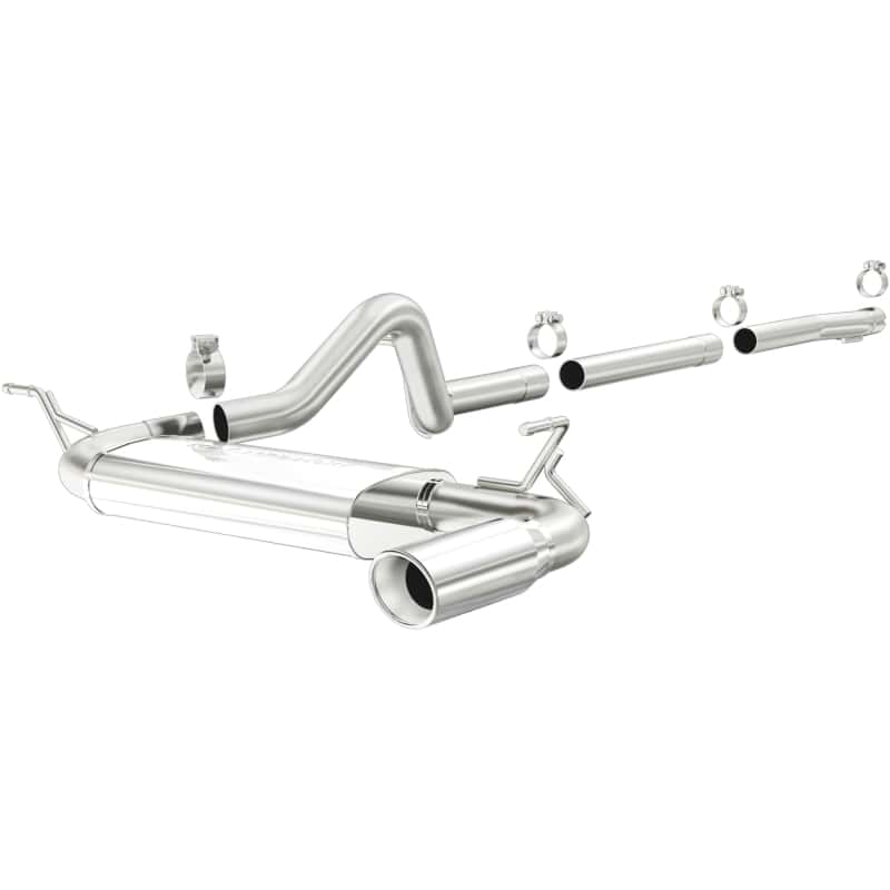 Magnaflow — MagnaFlow Sys C/B 06 Wrangler UNL 4DR 3.8L
Cat-Back - view 2