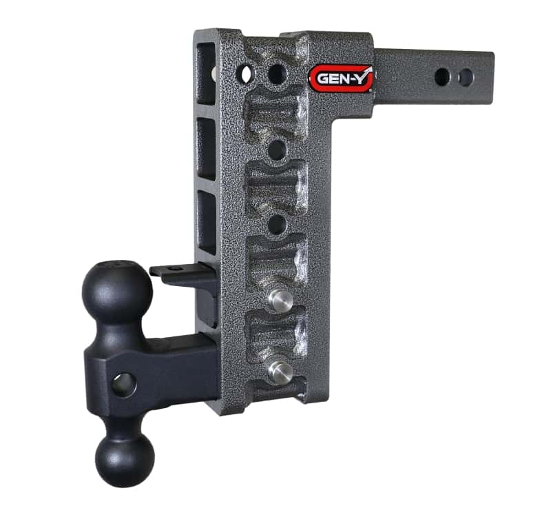 GEN-Y Hitch — Gen-Y Mega Duty 2in Shank 10in Drop 1.5K TW 10K Hitch w/GH-031 Dual-Ball/GH-032 Pintle Lock
Drop Hitch - view 3