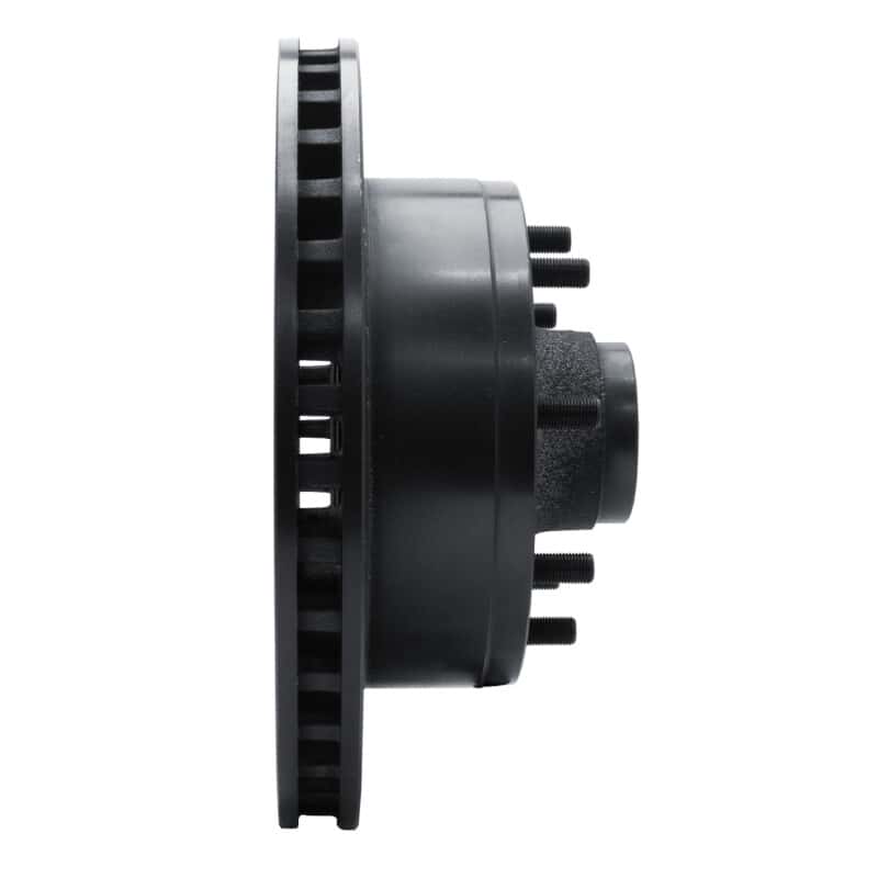 R1 Concepts — R1 78-97 Dodge B200 / B200 Van / B250 Front Left Drilled & Slotted Black Brake Rotor
R1 Brake Rotor Drill - view 3