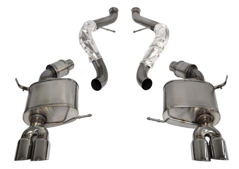 CORSA Performance — Corsa 2008-2012 BMW M3 Convertible E93 Polished Sport Cat-Back Exhaust
Exhaust - view 2